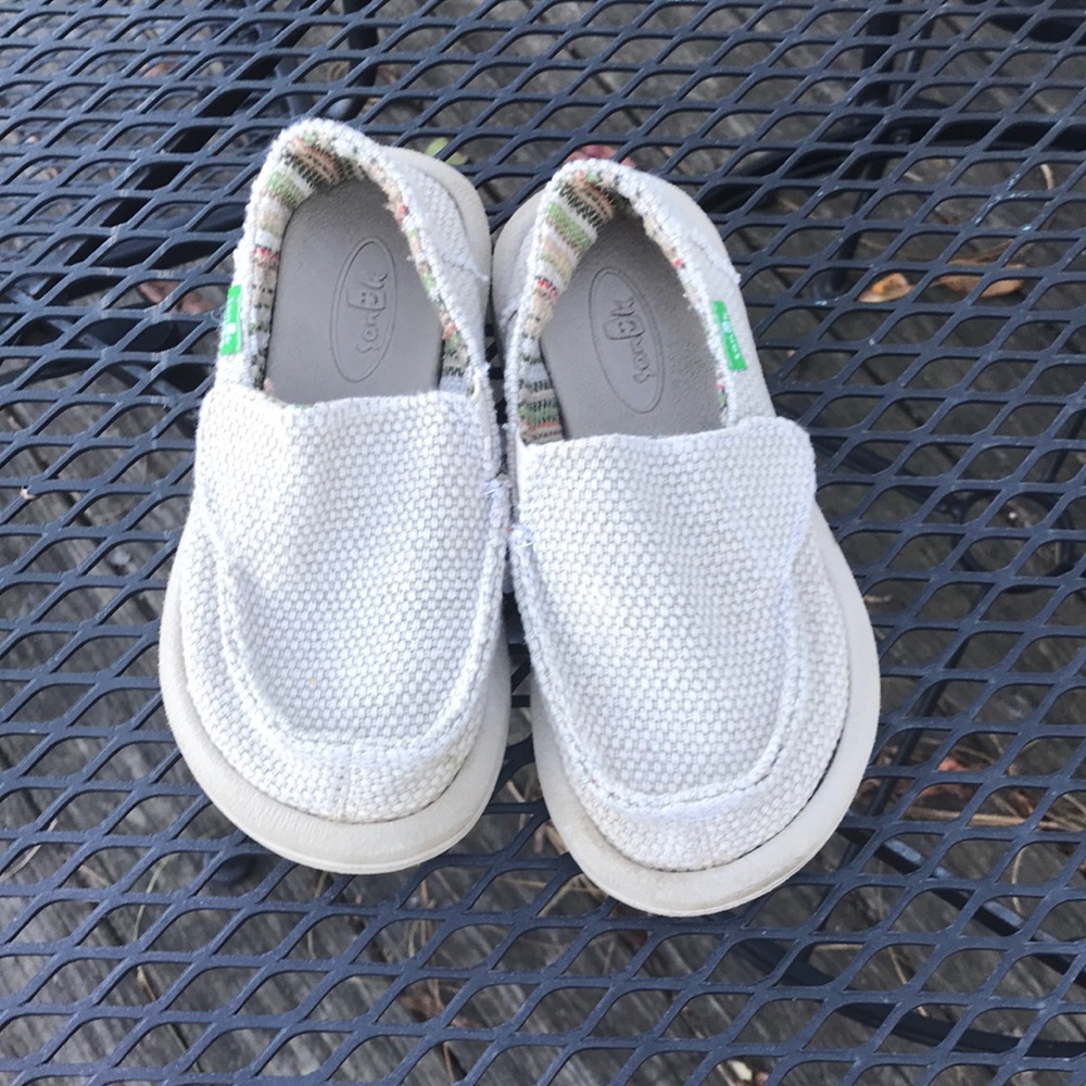 Sanuk Boys Shoes Size 10